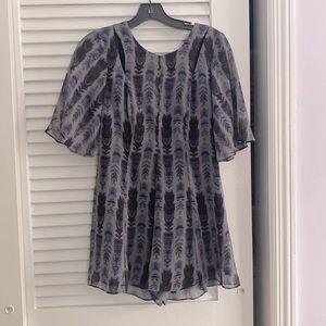 Flowy Bohemian BCBG Romper